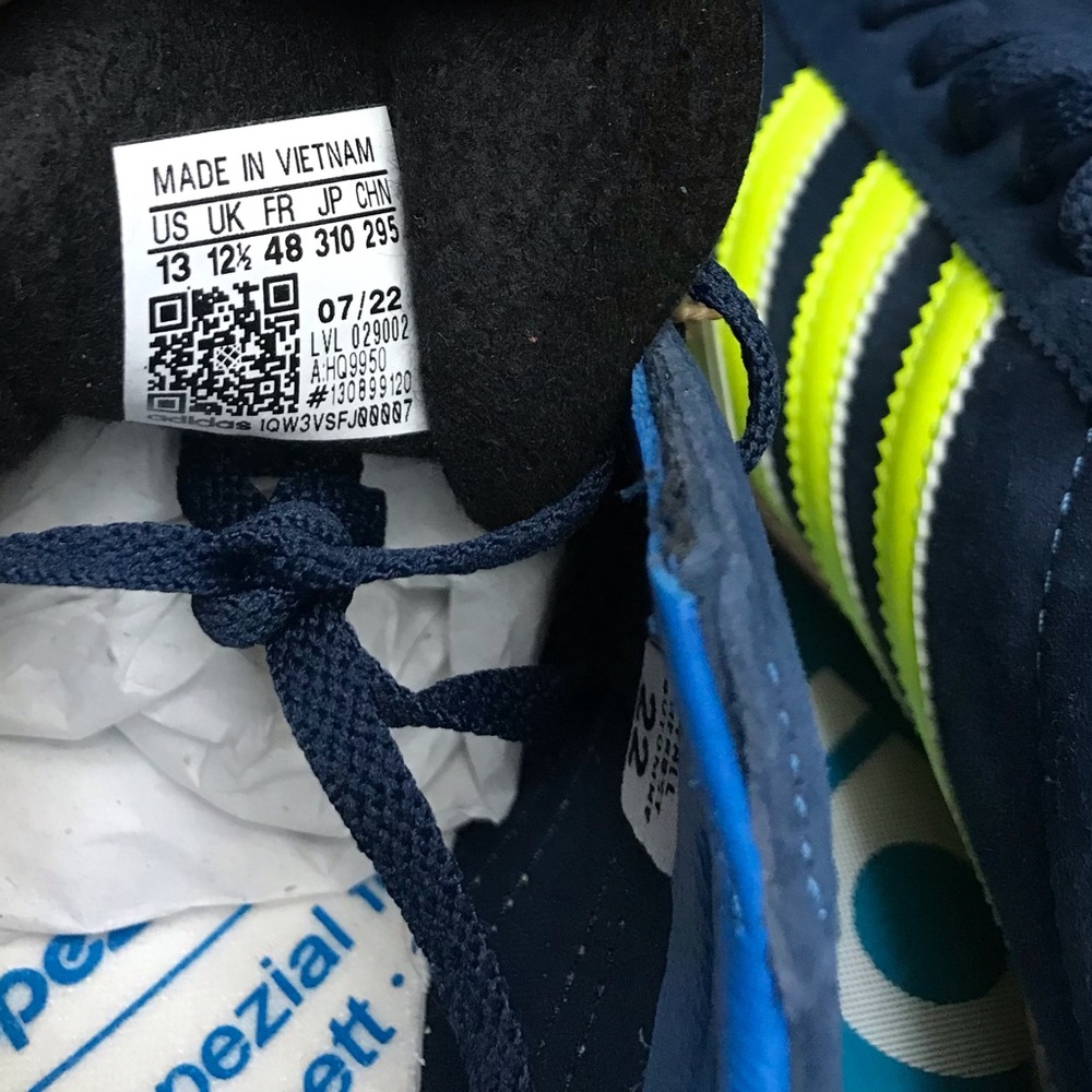 Adidas Originals Hochelaga SPZL “Night Indigo” 13M HQ9950 NWT DS OG BOX - Picture 7 of 15